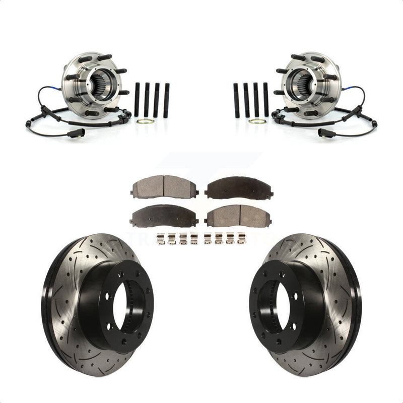 Transit Auto KBB-103423 Wheel Bearing and Hub Assembly for 2013-2016 Ford F-250 Super Duty, Ford F-350 Super Duty - Front product image