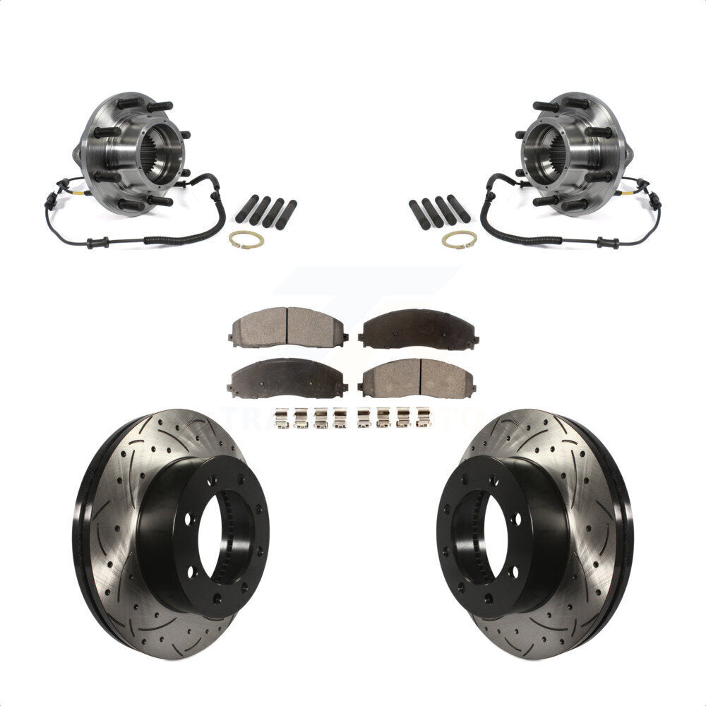 Transit Auto KBB-103424 Wheel Bearing and Hub Assembly for 2014 Ford F-350 Super Duty - Front product image
