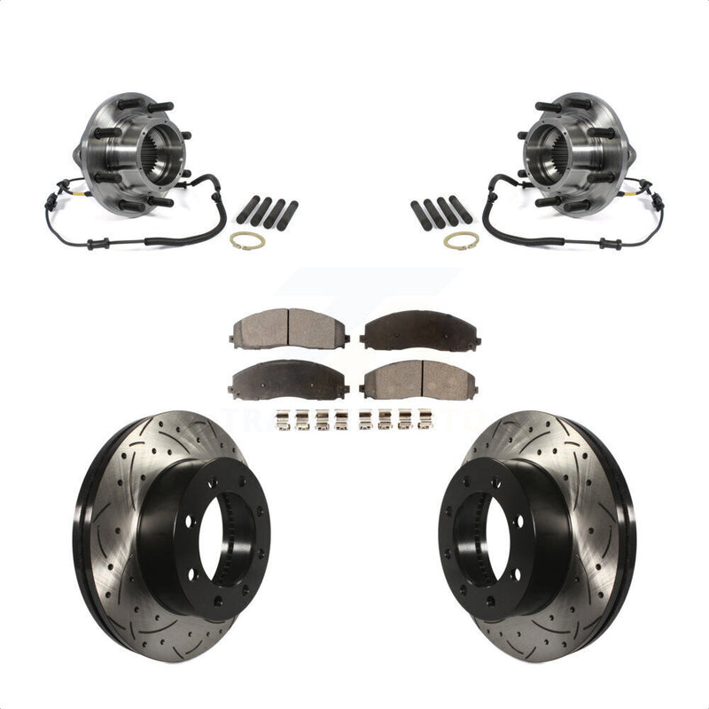 Transit Auto KBB-103424 Wheel Bearing and Hub Assembly for 2014 Ford F-350 Super Duty - Front product image
