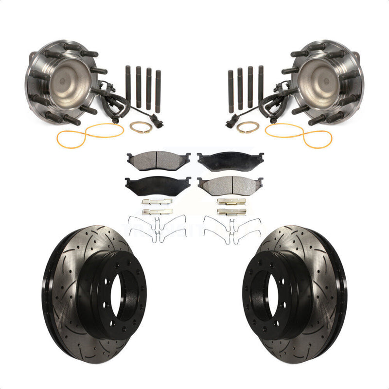 Transit Auto KBB-103425 Wheel Bearing and Hub Assembly for 2011-2016 Ford F-450 Super Duty, Ford F-550 Super Duty - Front product image