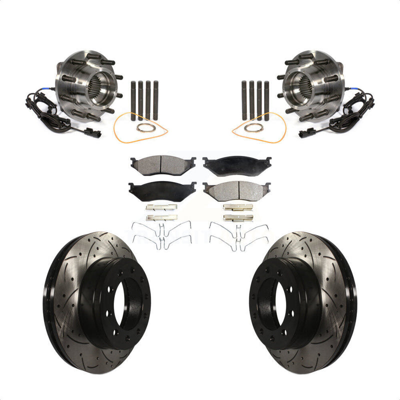Transit Auto KBB-103426 Wheel Bearing and Hub Assembly for 2011-2016 Ford F-450 Super Duty, Ford F-550 Super Duty - Front product image