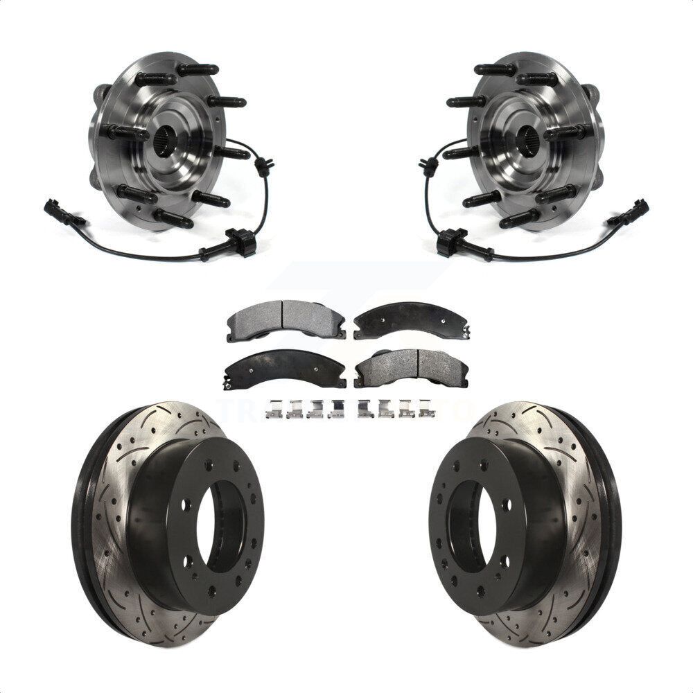 Transit Auto KBB-103430 Wheel Bearing and Hub Assembly for 2011-2019 Chevrolet Silverado 2500 HD, Chevrolet Silverado 3500 HD, GMC Sierra 2500 HD & more - Front product image