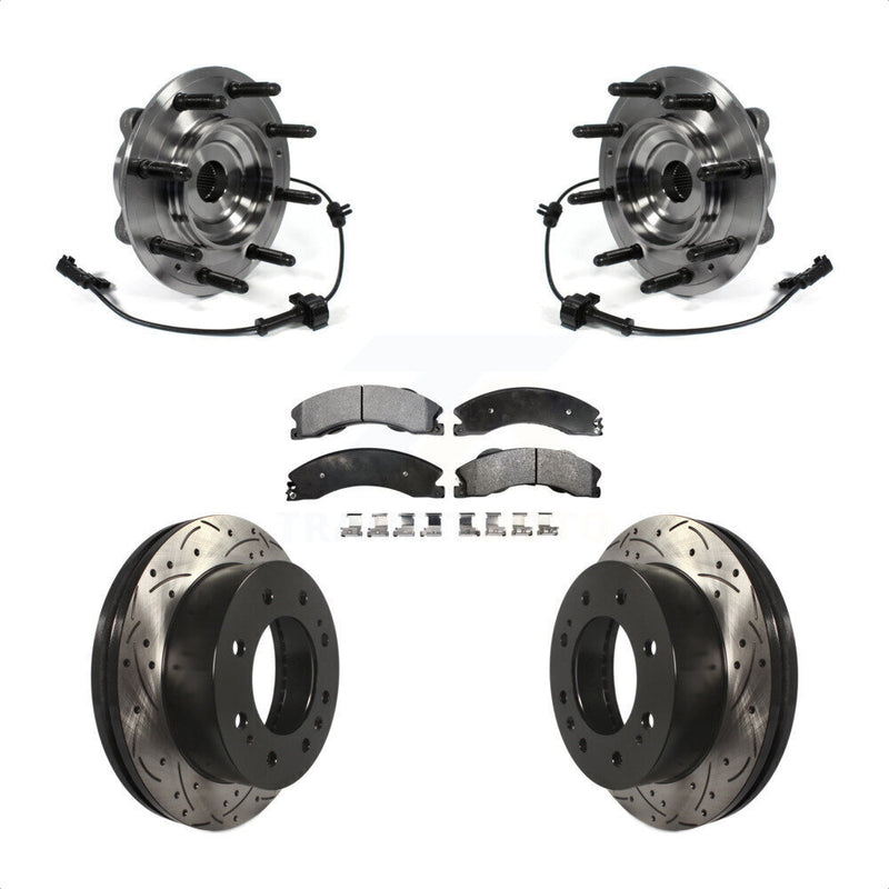 Transit Auto KBB-103430 Wheel Bearing and Hub Assembly for 2011-2019 Chevrolet Silverado 2500 HD, Chevrolet Silverado 3500 HD, GMC Sierra 2500 HD & more - Front product image