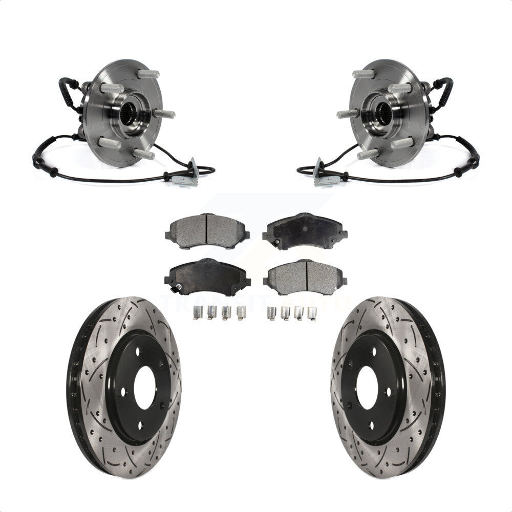 Transit Auto KBB-103432 Wheel Bearing and Hub Assembly for 2012-2016 Volkswagen Routan, Chrysler Town & Country, Dodge Grand Caravan & more - Front product image