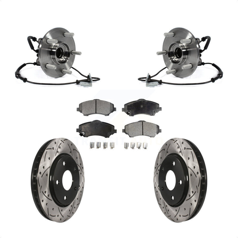 Transit Auto KBB-103432 Wheel Bearing and Hub Assembly for 2012-2016 Volkswagen Routan, Chrysler Town & Country, Dodge Grand Caravan & more - Front product image