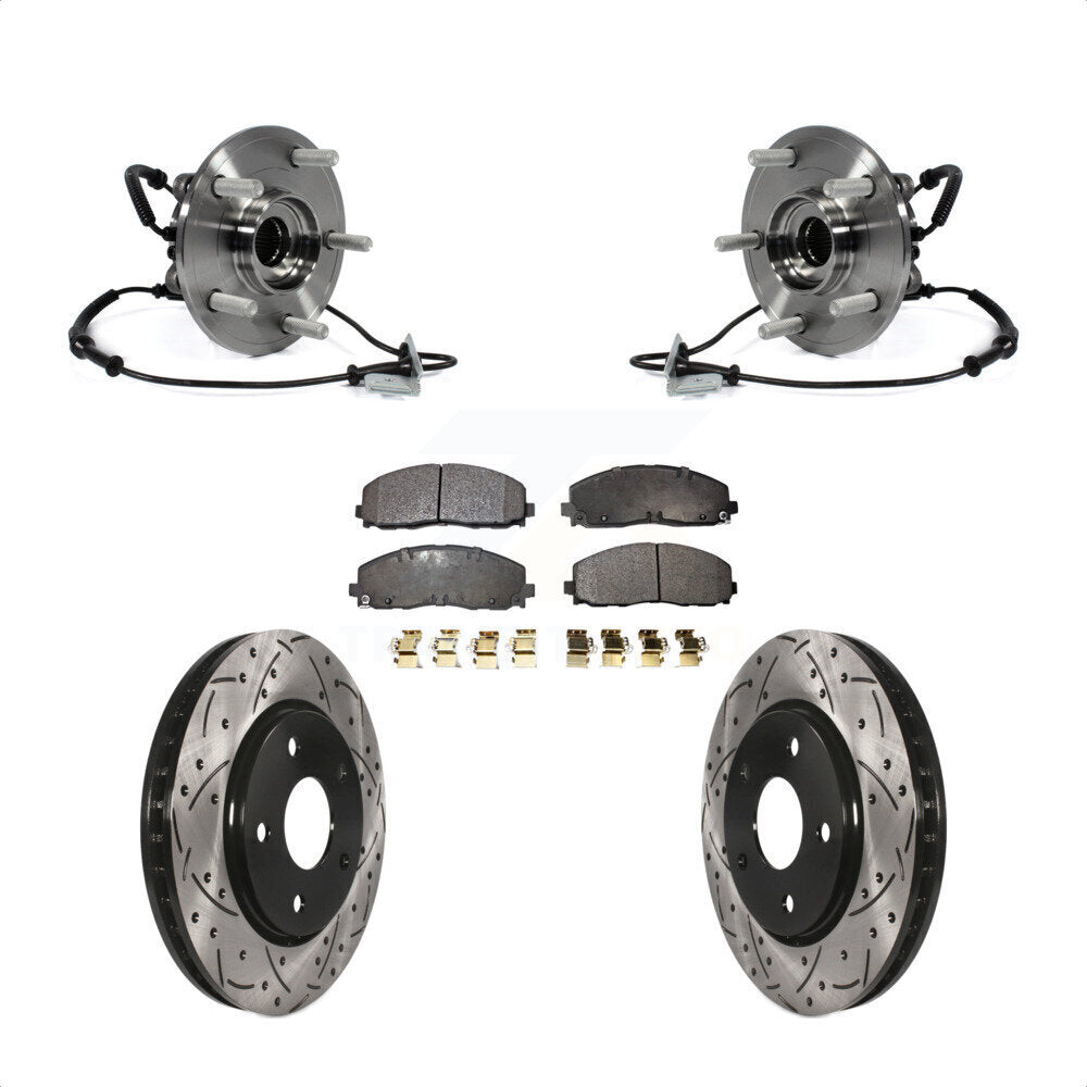 Transit Auto KBB-103433 Wheel Bearing and Hub Assembly for 2017-2018 Dodge Grand Caravan - Front product image