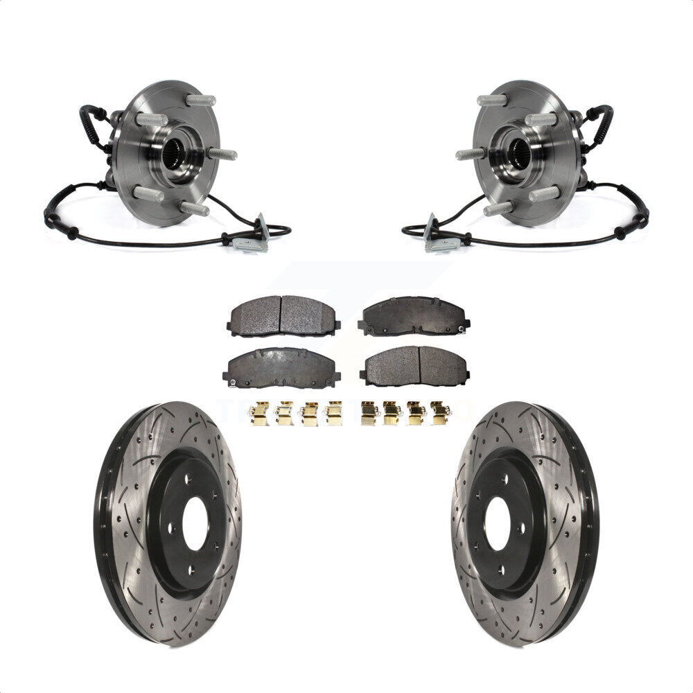 Transit Auto KBB-103434 Wheel Bearing and Hub Assembly for 2012-2020 Dodge Grand Caravan, Volkswagen Routan, Chrysler Town & Country & more - Front product image