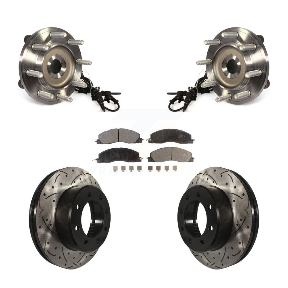 Transit Auto KBB-103441 Wheel Bearing and Hub Assembly for 2013-2018 Ram 2500, Ram 3500 - Front product image