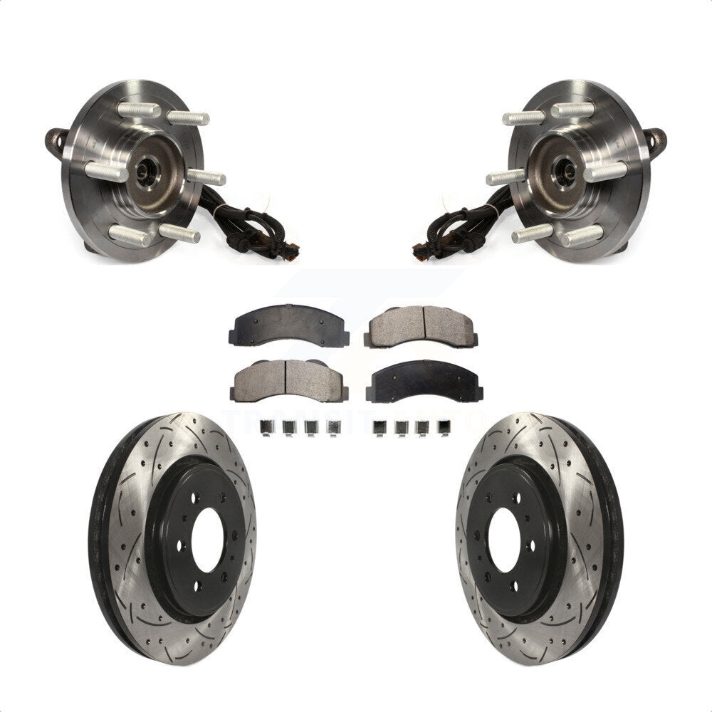 Transit Auto KBB-103443 Wheel Bearing and Hub Assembly for 2015-2017 Ford F-150 - Front product image