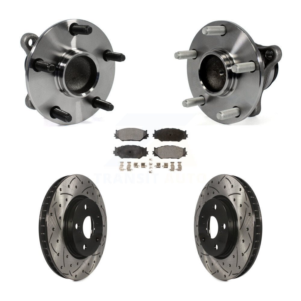 Transit Auto KBB-103445 Wheel Bearing and Hub Assembly for 2006-2013 Lexus IS250 - Front product image