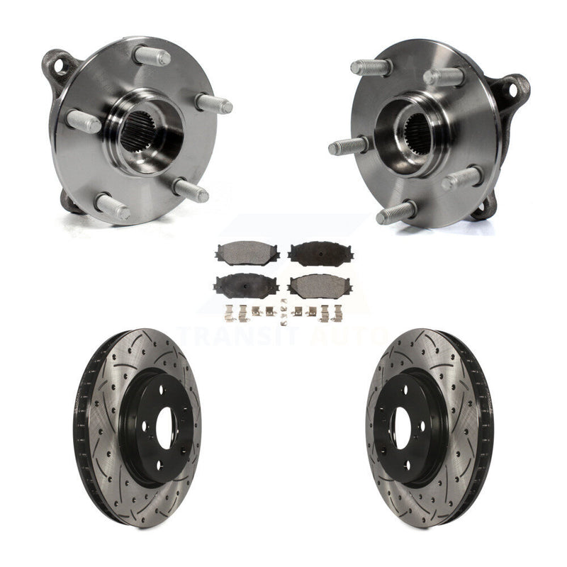 Transit Auto KBB-103446 Wheel Bearing and Hub Assembly for 2006-2013 Lexus IS250 - Front product image