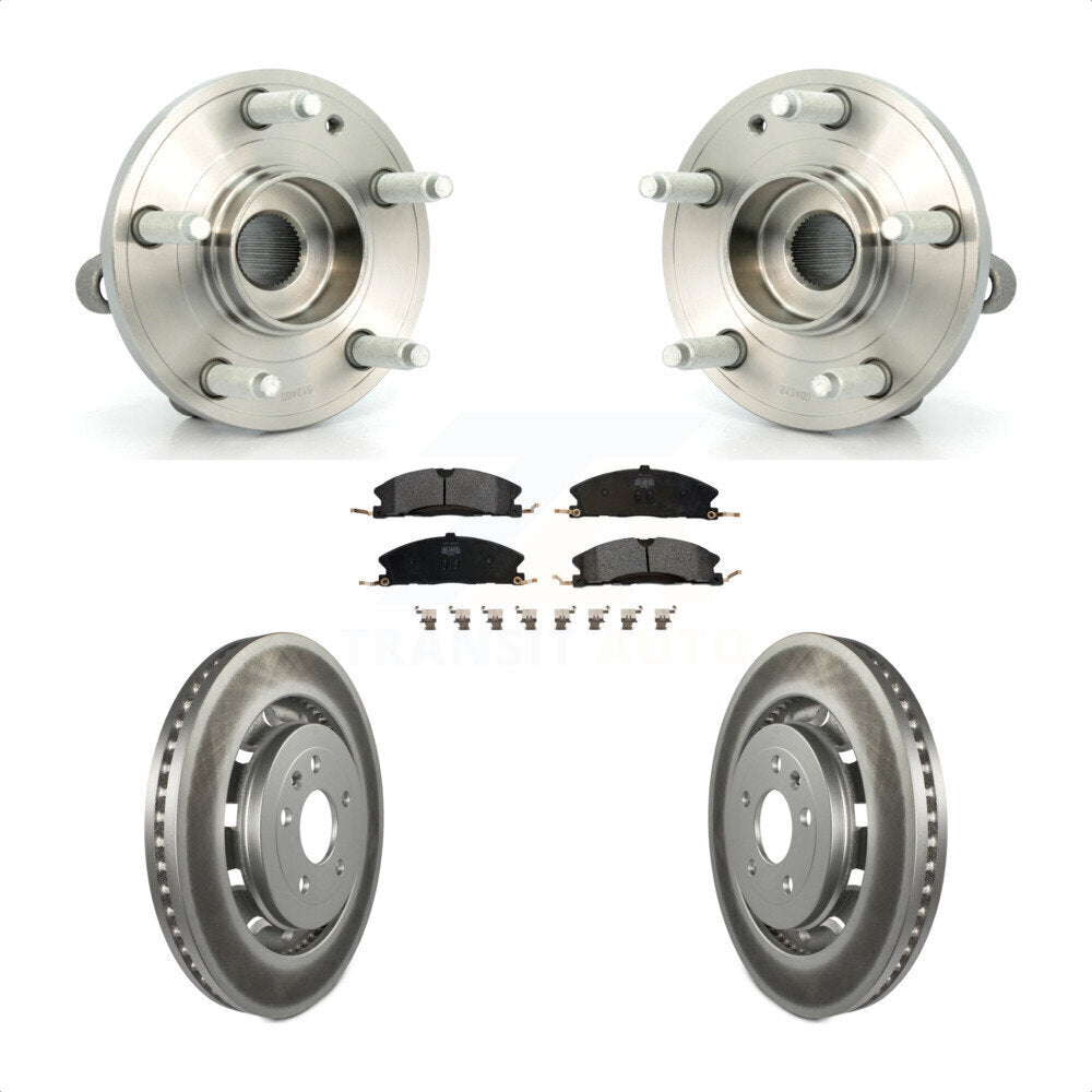 Transit Auto KBB-103456 Wheel Bearing and Hub Assembly for 2013-2019 Ford Explorer, Ford Police Interceptor Utility - Front product image