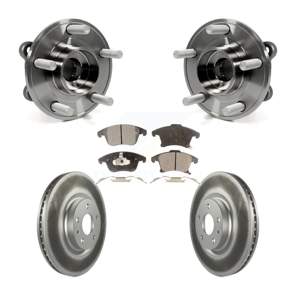 Transit Auto KBB-103458 Wheel Bearing and Hub Assembly for 2013-2018 Ford Fusion, Lincoln MKZ - Front product image