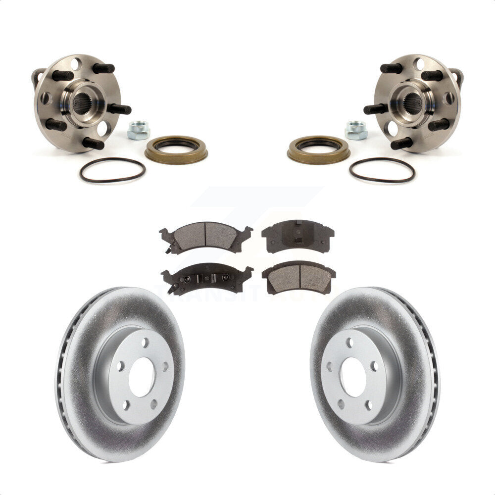 Transit Auto KBB-103469 Wheel Bearing and Hub Assembly for 1990-2005 Pontiac Sunfire, Chevrolet Beretta, Chevrolet Cavalier & more - Front product image
