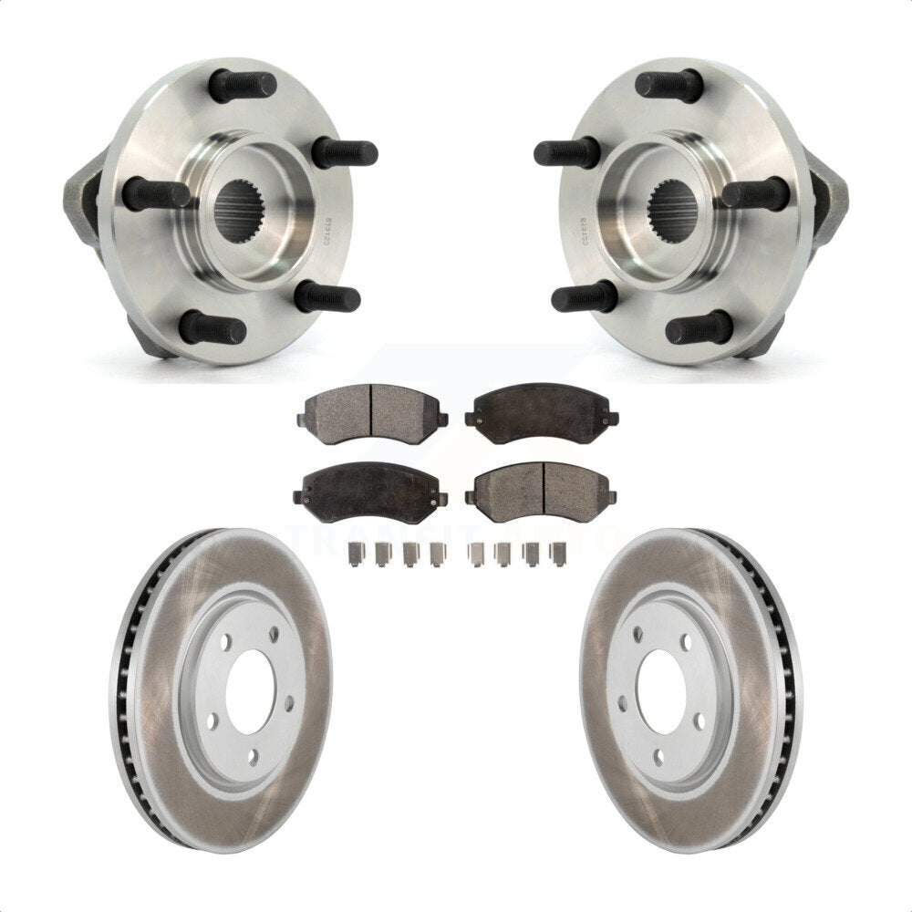 Transit Auto KBB-103492 Wheel Bearing and Hub Assembly for 2003-2006 Dodge Grand Caravan, Chrysler Voyager - Front product image