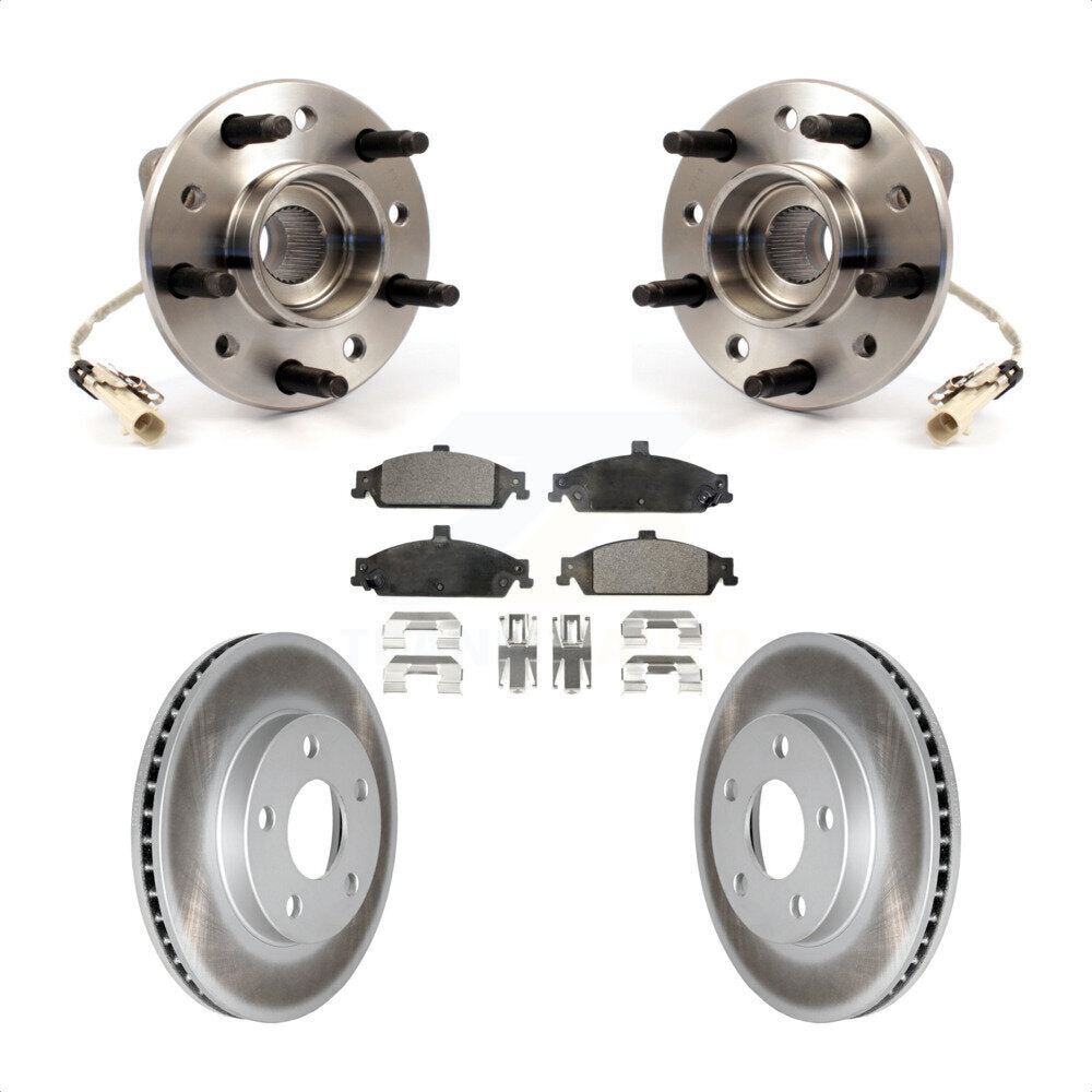 Transit Auto KBB-103498 Wheel Bearing and Hub Assembly for 1997-2005 Chevrolet Classic, Chevrolet Malibu, Oldsmobile Alero & more - Front product image