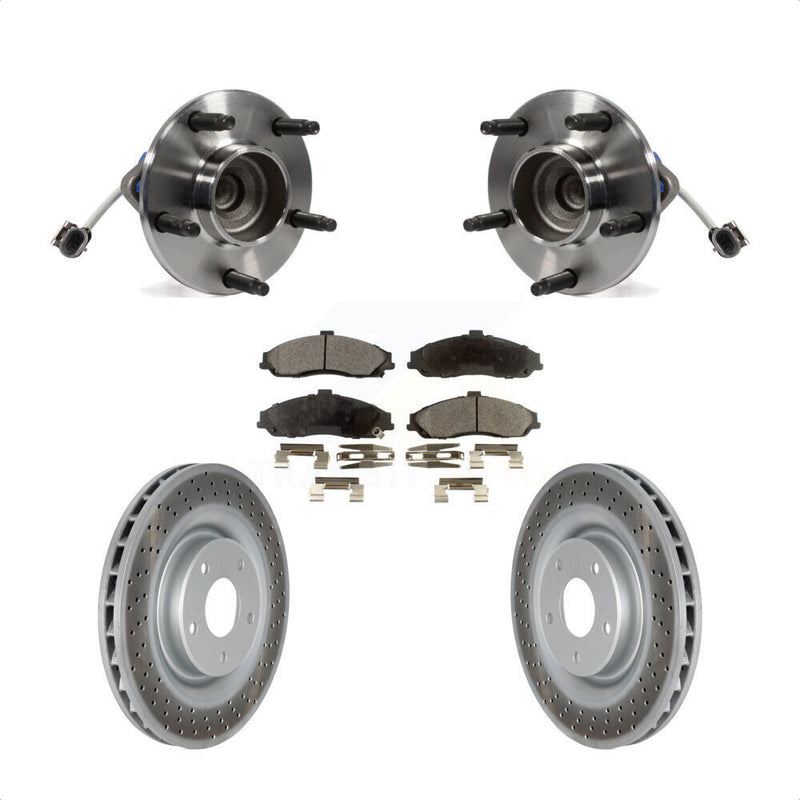 Transit Auto KBB-103500 Wheel Bearing and Hub Assembly for 2005-2008 Cadillac XLR, Chevrolet Corvette - Front product image