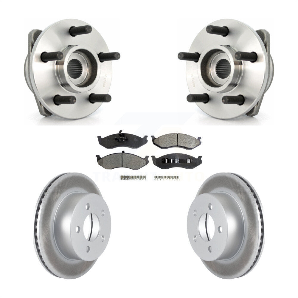 Transit Auto KBB-103503 Wheel Bearing and Hub Assembly for 2000-2006 Jeep Cherokee, Jeep TJ, Jeep Wrangler - Front product image