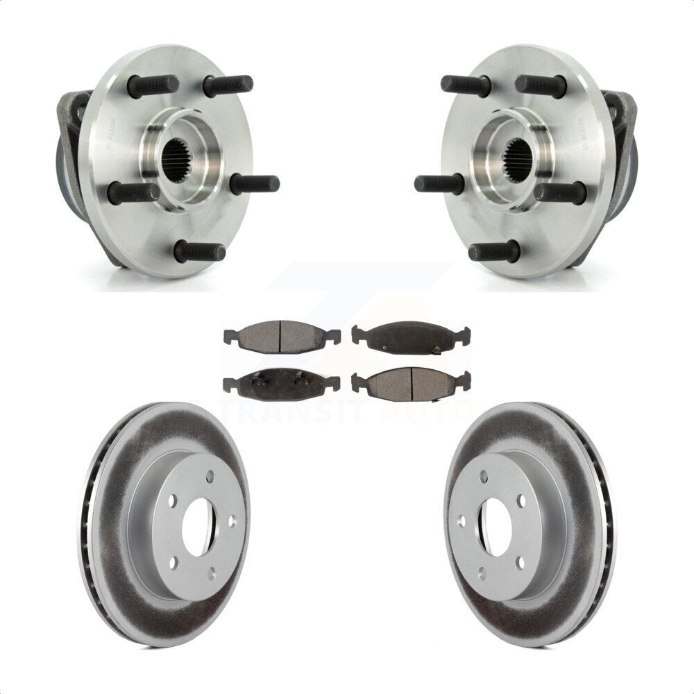 Transit Auto KBB-103504 Wheel Bearing and Hub Assembly for 1999-2002 Jeep Grand Cherokee - Front product image