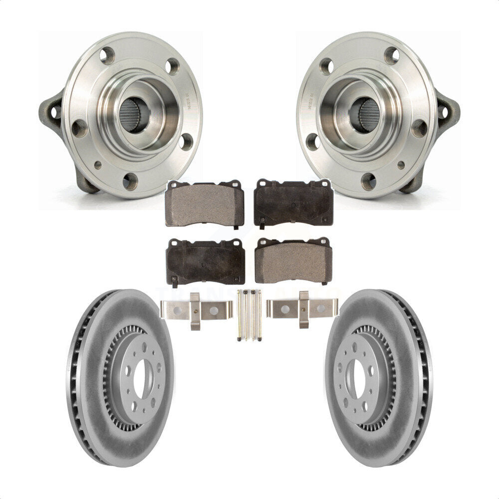Transit Auto KBB-103525 Wheel Bearing and Hub Assembly for 2005-2007 Volvo V70 - Front product image