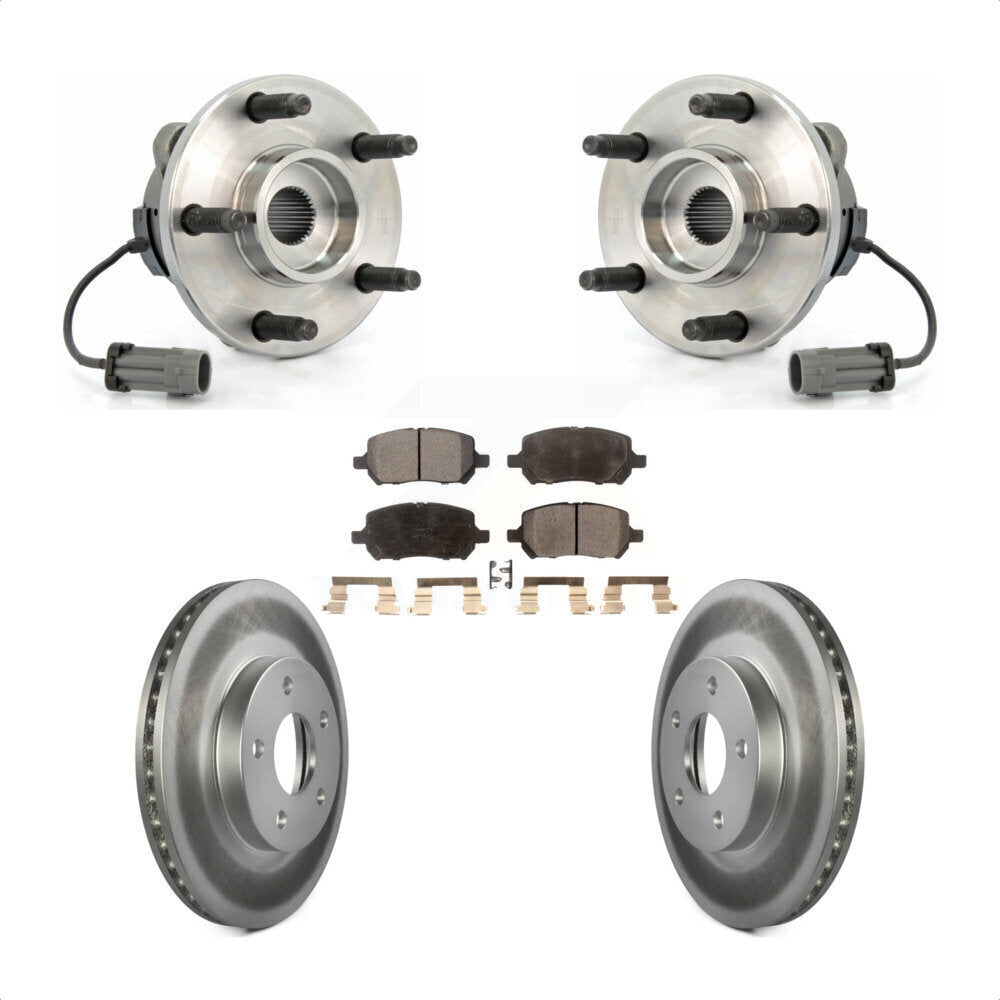 Transit Auto KBB-103539 Wheel Bearing and Hub Assembly for 2007-2010 Chevrolet Cobalt, Pontiac G5 - Front product image