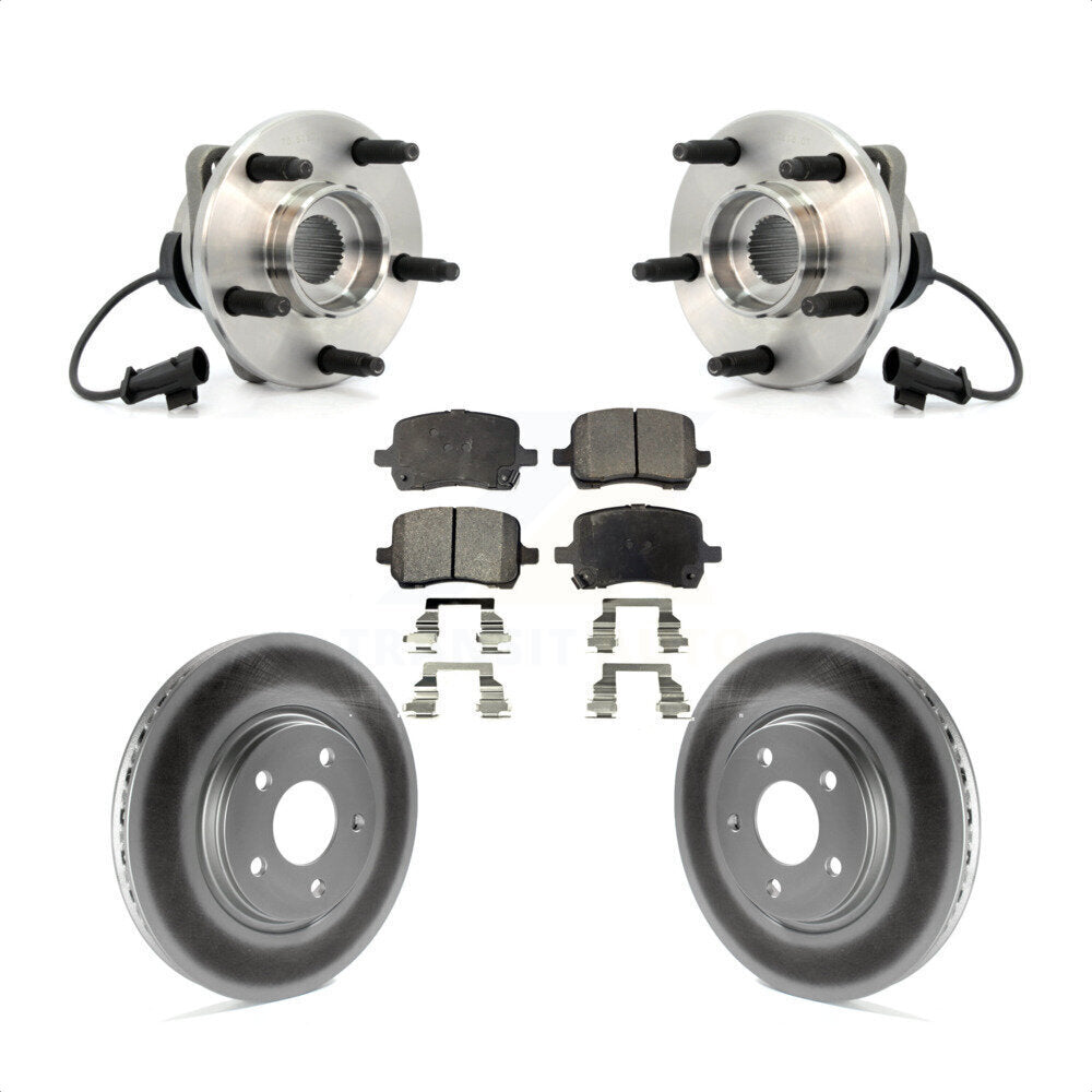 Transit Auto KBB-103545 Wheel Bearing and Hub Assembly for 2004-2010 Chevrolet HHR, Chevrolet Malibu, Pontiac G6 - Front product image