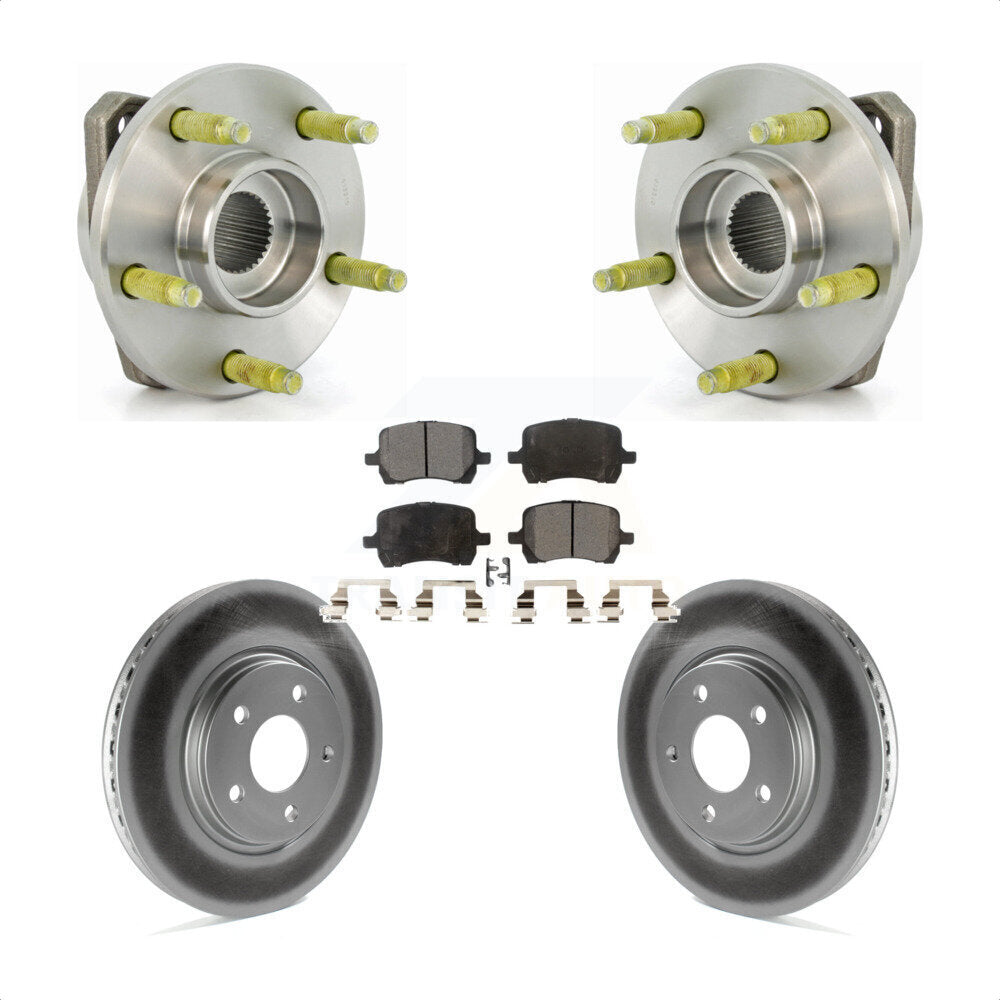 Transit Auto KBB-103550 Wheel Bearing and Hub Assembly for 2006-2007 Pontiac G6 - Front product image
