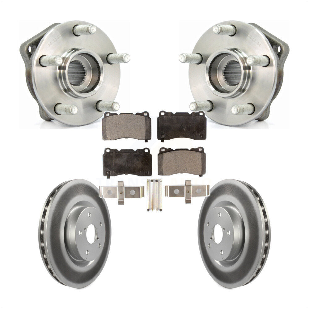 Transit Auto KBB-103560 Wheel Bearing and Hub Assembly for 2014 Subaru WRX - Front product image