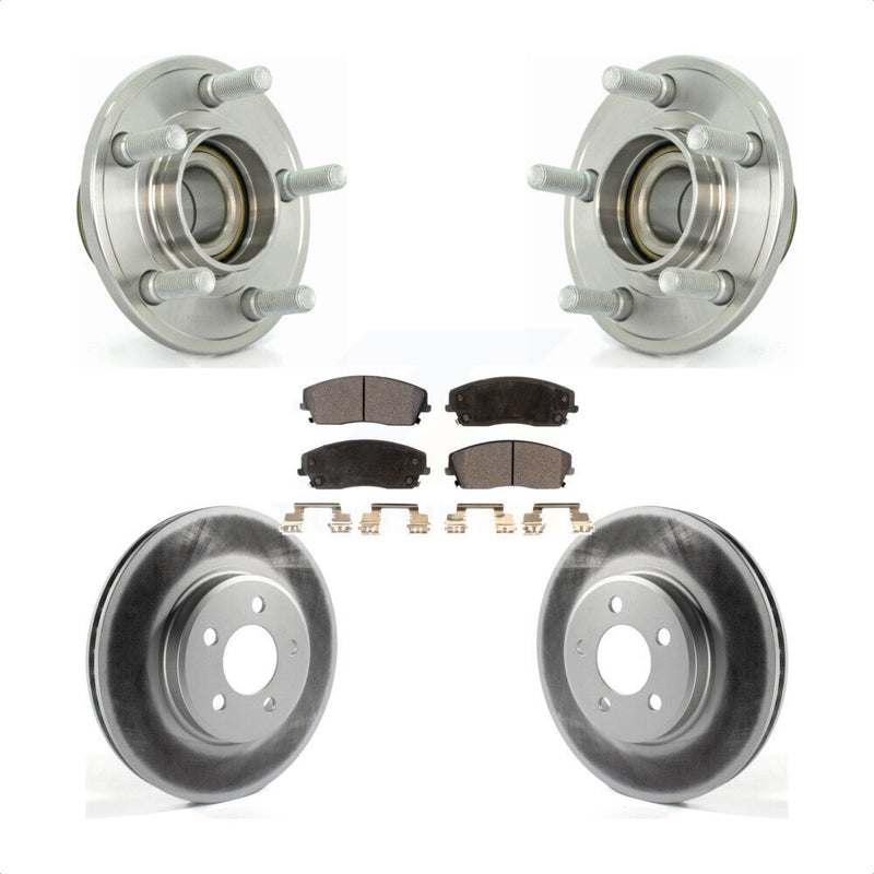 Transit Auto KBB-103570 Wheel Bearing and Hub Assembly for 2005-2014 Chrysler 300, Dodge Charger, Dodge Challenger & more - Front product image