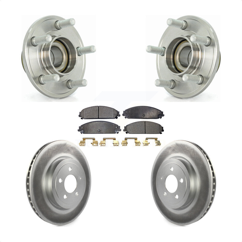 Transit Auto KBB-103571 Wheel Bearing and Hub Assembly for 2005-2014 Chrysler 300, Dodge Challenger, Dodge Charger & more - Front product image