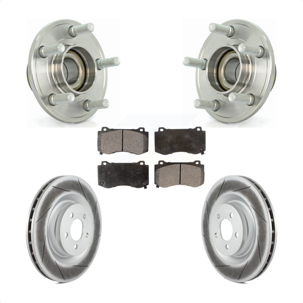 Transit Auto KBB-103572 Wheel Bearing and Hub Assembly for 2005-2014 Chrysler 300, Dodge Challenger, Dodge Charger & more - Front product image