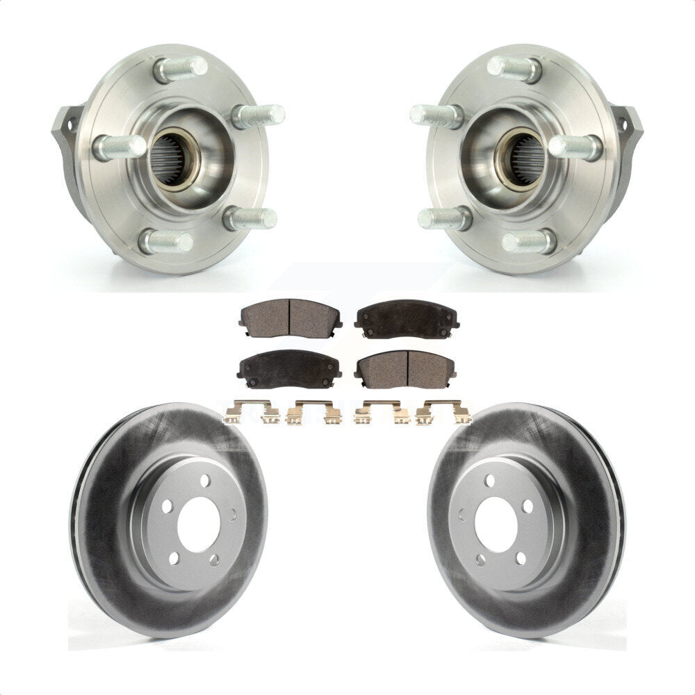 Transit Auto KBB-103574 Wheel Bearing and Hub Assembly for 2007-2023 Chrysler 300, Dodge Charger, Dodge Magnum - Front product image