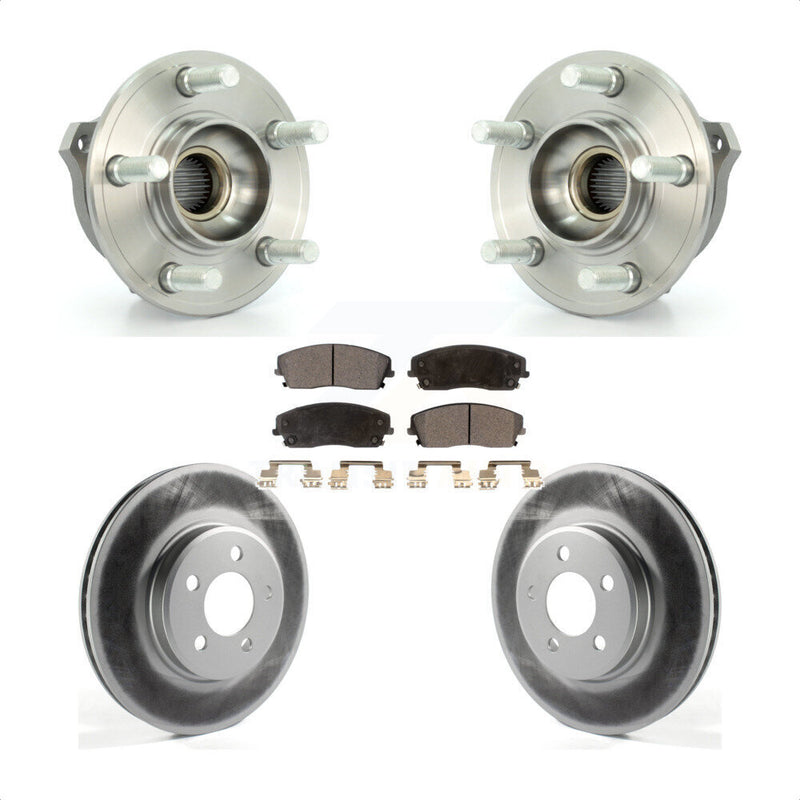 Transit Auto KBB-103574 Wheel Bearing and Hub Assembly for 2007-2023 Chrysler 300, Dodge Charger, Dodge Magnum - Front product image