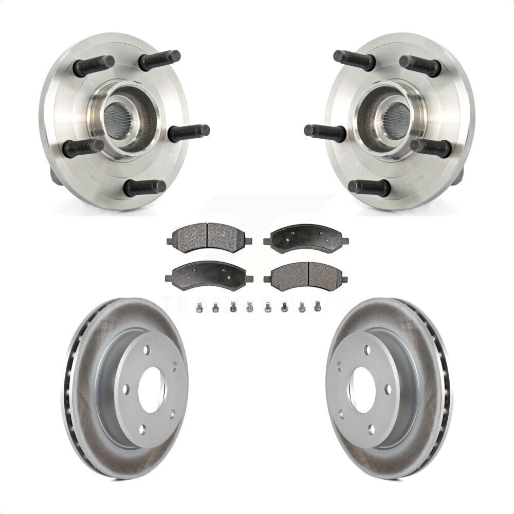 Transit Auto KBB-103578 Wheel Bearing and Hub Assembly for 2005-2010 Mitsubishi Raider, Dodge Dakota - Front product image