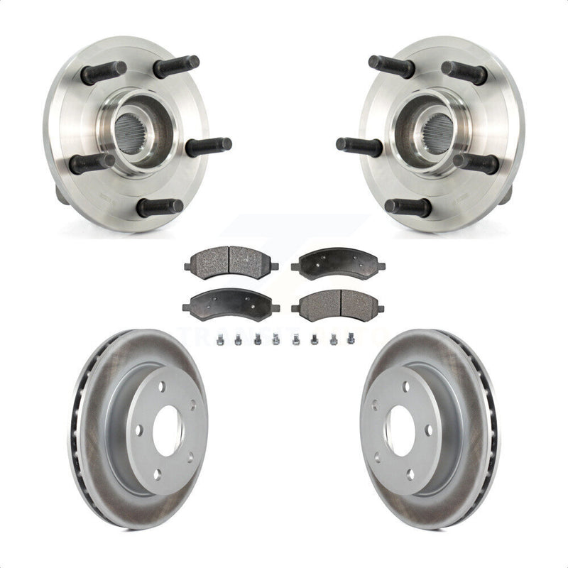 Transit Auto KBB-103578 Wheel Bearing and Hub Assembly for 2005-2010 Mitsubishi Raider, Dodge Dakota - Front product image
