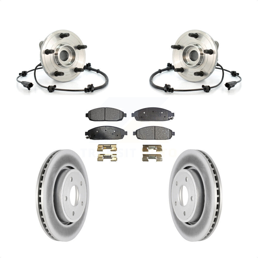 Transit Auto KBB-103581 Wheel Bearing and Hub Assembly for 2005-2010 Jeep Grand Cherokee, Jeep Commander - Front product image