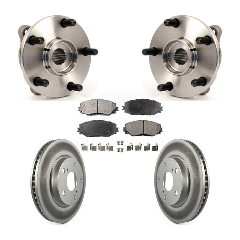 Transit Auto KBB-103606 Wheel Bearing and Hub Assembly for 2006-2018 Toyota Prius V, Lexus HS250h, Toyota RAV4 & more - Front product image