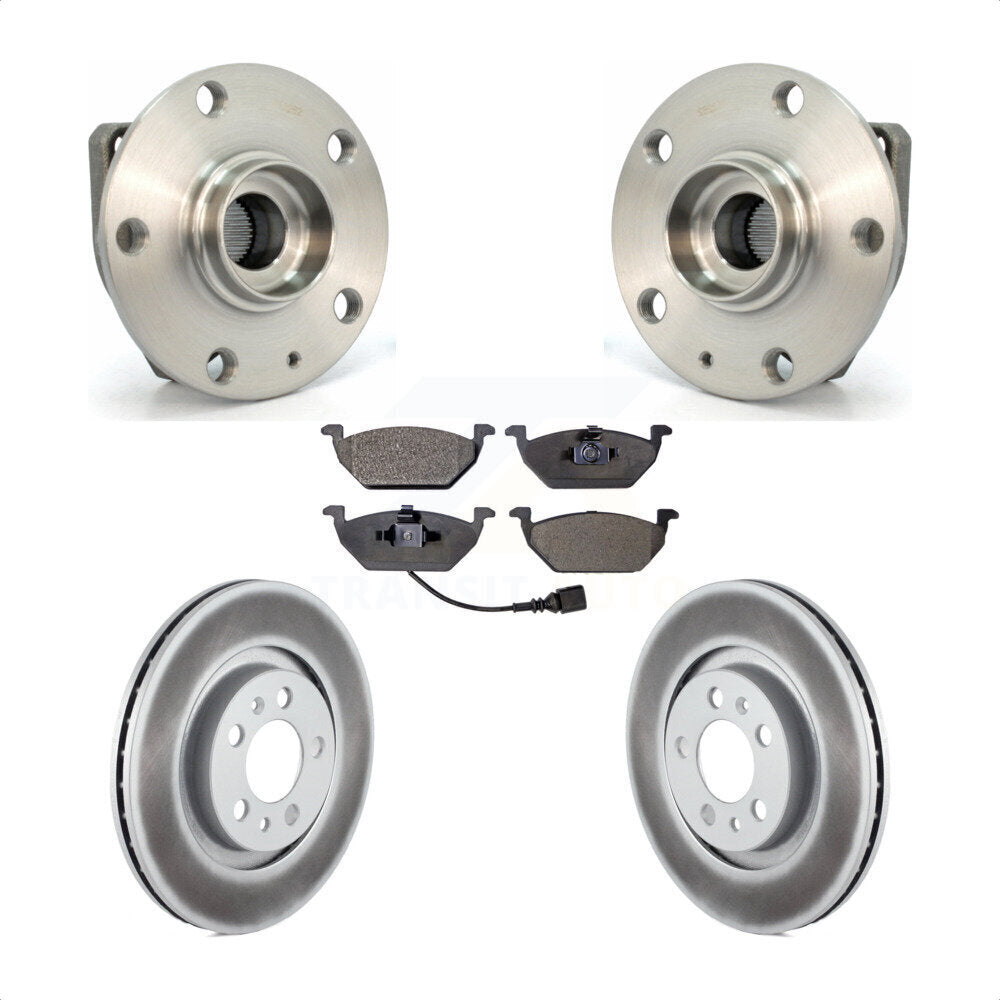 Transit Auto KBB-103610 Wheel Bearing and Hub Assembly for 2007-2010 Volkswagen Golf City - Front product image