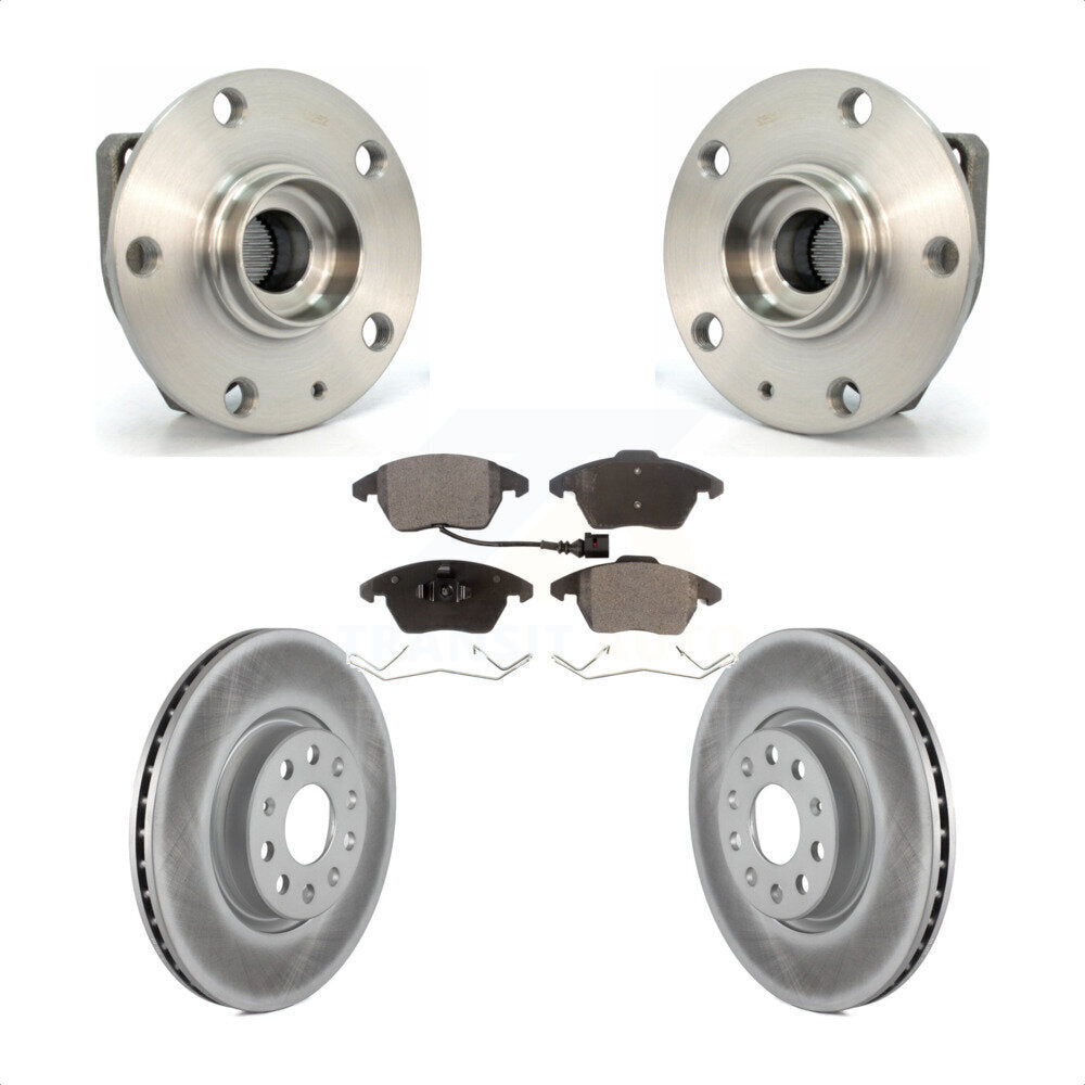 Transit Auto KBB-103612 Wheel Bearing and Hub Assembly for 2006-2009 Volkswagen GTI - Front product image