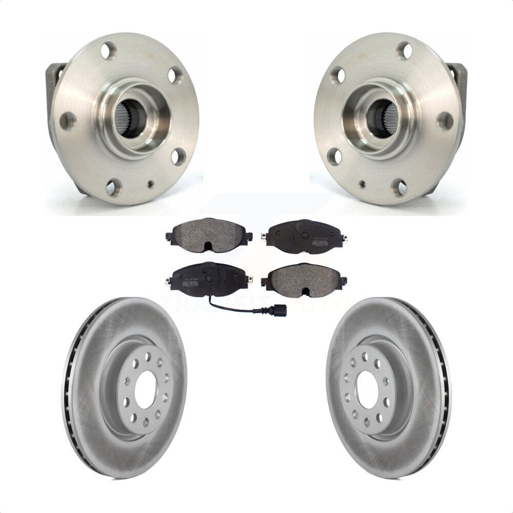 Transit Auto KBB-103613 Wheel Bearing and Hub Assembly for 2017-2019 Volkswagen Golf Alltrack - Front product image
