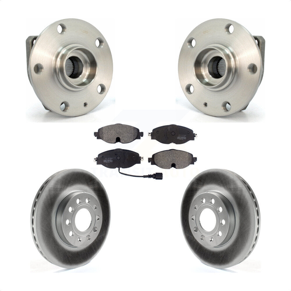 Transit Auto KBB-103615 Wheel Bearing and Hub Assembly for 2015-2020 Volkswagen Golf, Volkswagen e-Golf, Volkswagen Golf SportWagen - Front product image