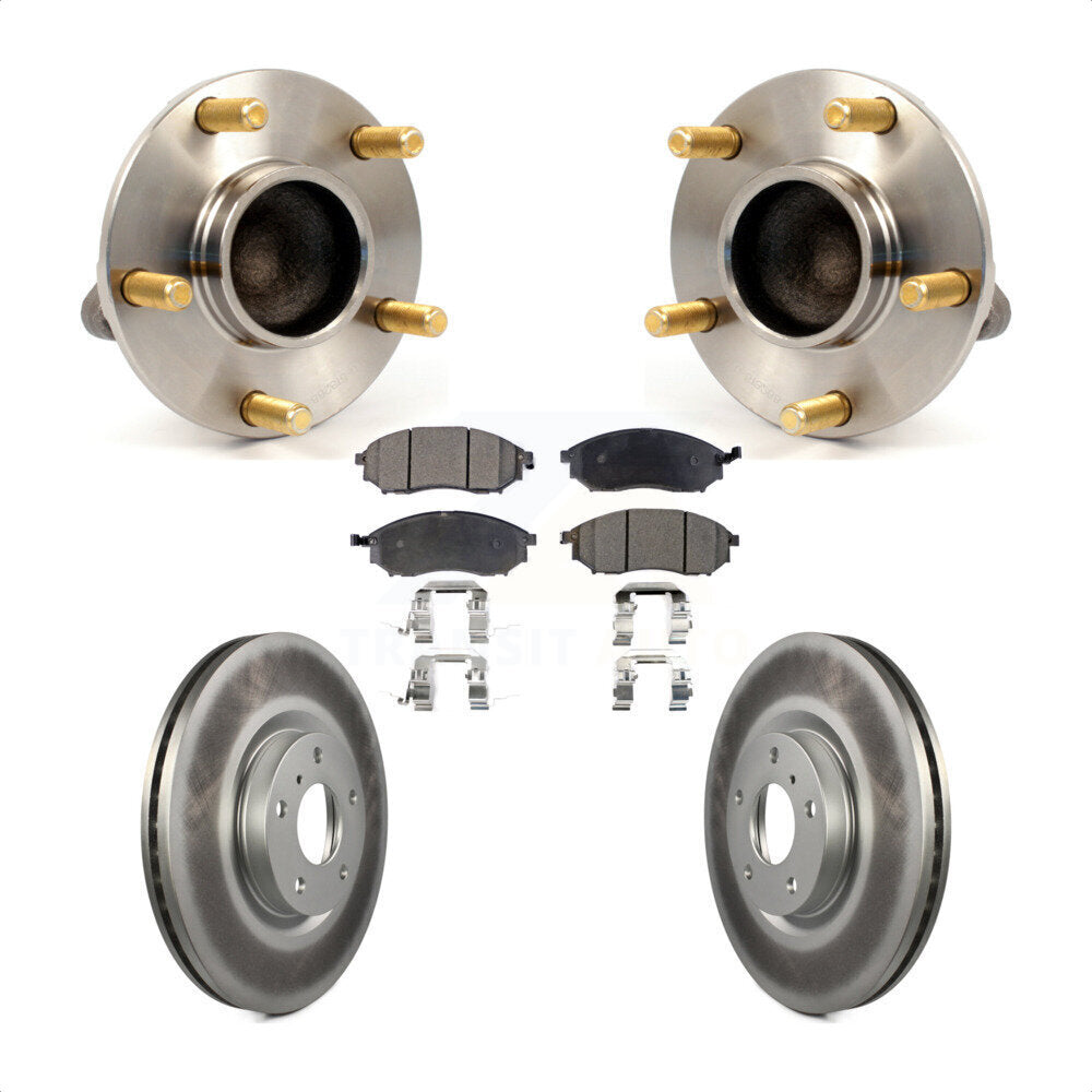 Transit Auto KBB-103629 Wheel Bearing and Hub Assembly for 2005-2009 INFINITI G35, Nissan 350Z - Front product image