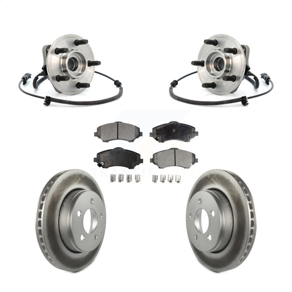 Transit Auto KBB-103630 Wheel Bearing and Hub Assembly for 2007-2012 Dodge Nitro, Jeep Liberty - Front product image