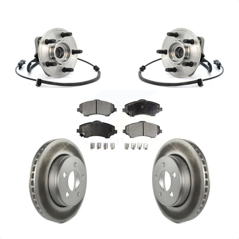Transit Auto KBB-103630 Wheel Bearing and Hub Assembly for 2007-2012 Dodge Nitro, Jeep Liberty - Front product image