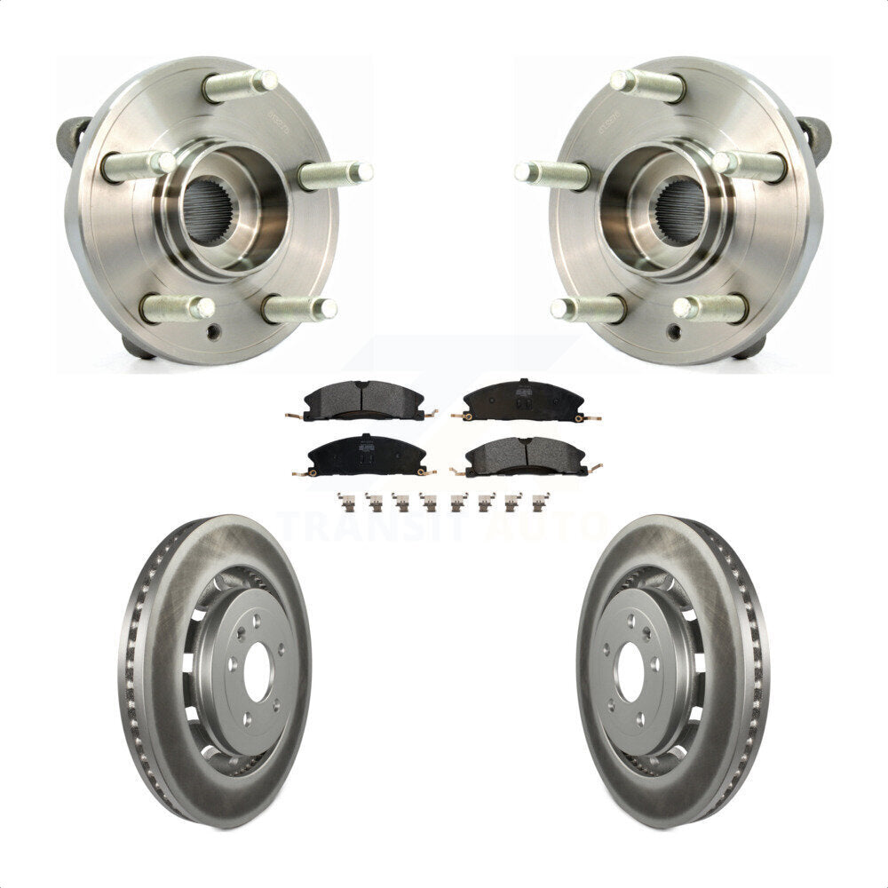 Transit Auto KBB-103642 Wheel Bearing and Hub Assembly for 2012-2019 Ford Taurus, Lincoln MKS, Lincoln MKT & more - Front product image