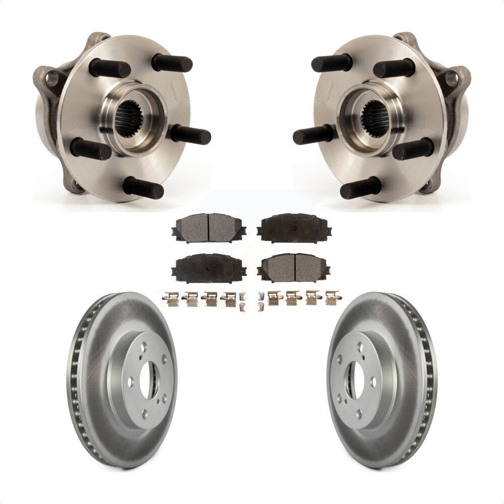 Transit Auto KBB-103657 Wheel Bearing and Hub Assembly for 2010-2017 Toyota Prius Plug-In, Lexus CT200h, Toyota Prius - Front product image