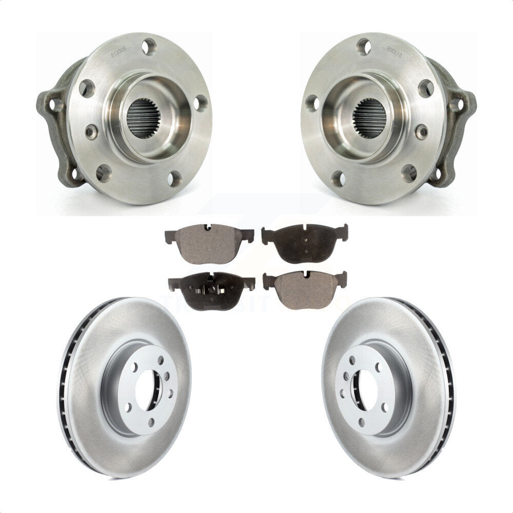 Transit Auto KBB-103686 Wheel Bearing and Hub Assembly for 2007-2019 BMW X6, BMW X5 - Front product image