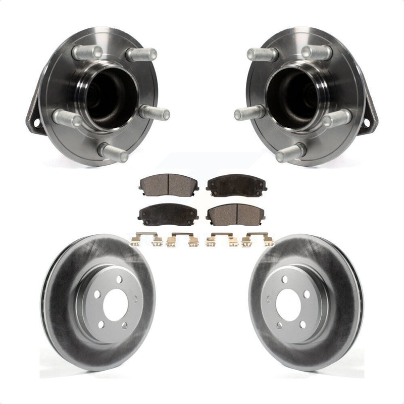 Transit Auto KBB-103708 Wheel Bearing and Hub Assembly for 2012-2023 Chrysler 300, Dodge Challenger, Dodge Charger - Front product image