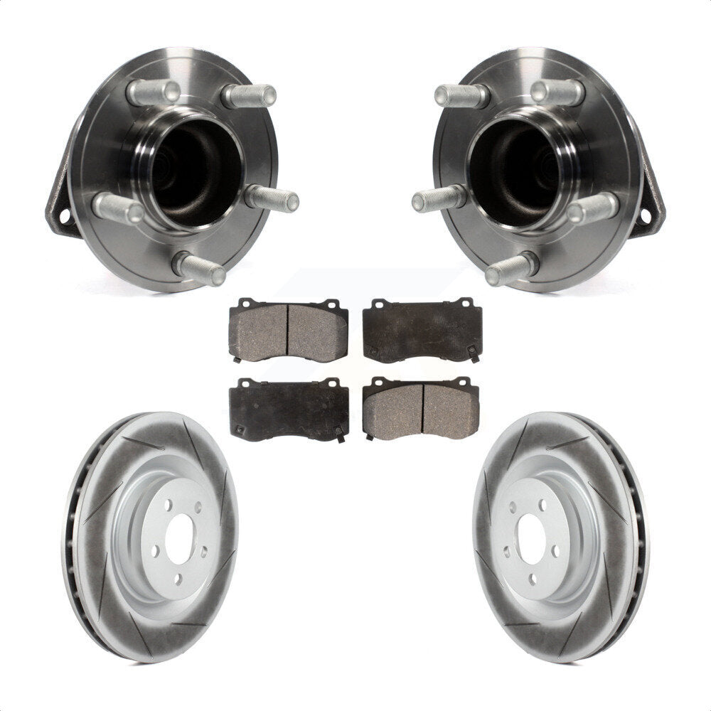 Transit Auto KBB-103710 Wheel Bearing and Hub Assembly for 2012-2023 Dodge Challenger, Dodge Charger, Chrysler 300 - Front product image