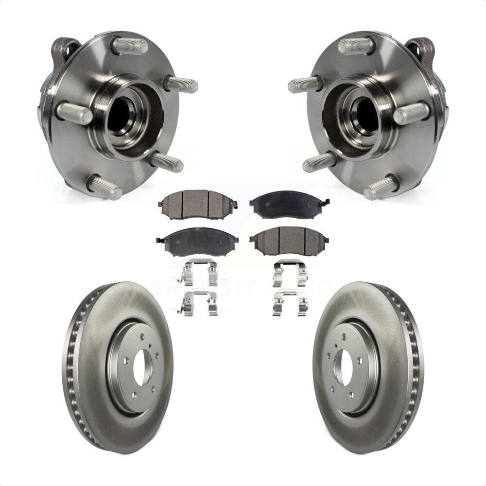 Transit Auto KBB-103723 Wheel Bearing and Hub Assembly for 2006-2013 INFINITI FX37, INFINITI FX35 - Front product image